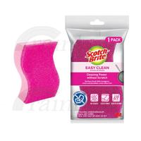 Gambar 3M Scotch Brite Sabut Spons Anti Gores Pink Easy Clean Scrub Sponge - 1 PC dari Rainbow Cleaning undefined 3 Tokopedia
