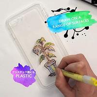 Gambar Drawing Pen Derwent Paint Pen Satuan - LEMON YELLOW dari Artemedia_NEW undefined 5 Tokopedia