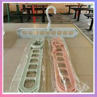 Gambar CMR - Hanger Baju / Hanger / Gantungan Hook / Hunger Multifungsi - Biru dari Cemara Collection undefined 3 Tokopedia