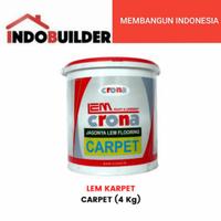 Gambar CRONA LEM CARPET FLOORING 4 KG / LEM KARPET VINYL LANTAI dari Indo Builder undefined 1 Tokopedia