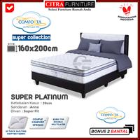 Gambar Springbed comforta platinum 160x200- Full set - CLASIC HB dari Citra furniture undefined 4 Tokopedia