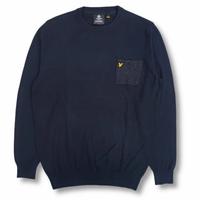 Gambar Lyle & Scott Fleck Pocket Jumper (Dark Navy) Original - S dari Brit80sclub undefined 2 Tokopedia
