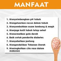 Gambar Garam Himalaya Ibnu Sina | GARAM HIMALAYA 1 KG - MIX HLS/KRL dari Activiq Drink undefined 3 Tokopedia