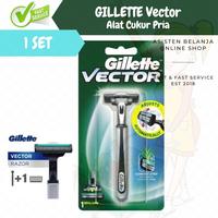 Gambar GILLETTE VECTOR Alat Cukur Pria Razor Cukuran Kumis Jenggot Gilette - Refill isi 4 dari Asisten belanja Tokopedia undefined 2 Tokopedia