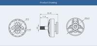Gambar TMotor F2203.5 1500KV - 2850KV Cinewhoop Long Range Brushless Motor - 2850KV dari DooFPV undefined 4 Tokopedia