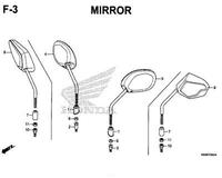 Gambar Spion Kanan (Mirror Comp R) – New Vario 150 K59J - 88210K59A70 dari PT.Luo undefined 2 Tokopedia