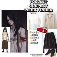 Gambar Fullset Pieck finger cosplay costume attack on titan snk season4 - Fullset costume dari Wotaku shop undefined 1 Tokopedia