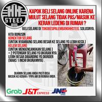 Gambar Selang air benang PVC/plastik 1/2 inchi per meter ,Palembang dari Toko Besi Palembang HH STEEL undefined 2 Tokopedia
