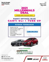 Gambar Paket Servis Optimal Blue (Tune Up + Oli Blue) dari Honda Solo Baru undefined 3 Tokopedia