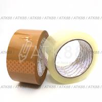 Gambar OPP Packaging Tape / Lakban Bening - Coklat Segitiga Mas 48 mm x 100 M - Coklat dari Pusat Grosir ATK 88 undefined 2 Tokopedia