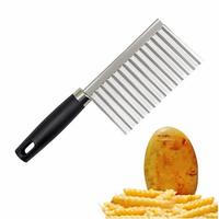 Gambar Pisau Acar Kentang Wortel Pisau Gelombang Gerigi Acar Stainless Knife dari Media Shop1 undefined 4 Tokopedia