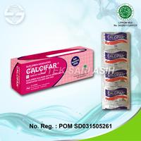 Gambar CALCIFAR Kaplet Kunyah Ifars Kalsium Vitamin Tulang dari APOTIK SARI ASIH undefined 1 Tokopedia