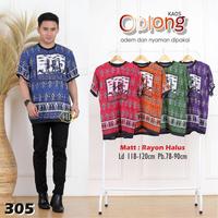 Gambar Kaos Pria Santai Kaos Oblong Adem - Orange, 303 dari Ka_elstore undefined 3 Tokopedia