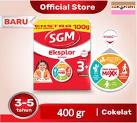 Gambar SGM Eksplor 3 Plus (3-5 Thn) Cokelat/Madu/Vanilla 400gr - Vanilla dari INDOSUSU undefined 1 Tokopedia