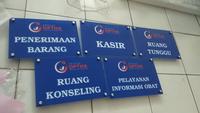 Gambar Akrilik Frame dinding petunjuk/logo perusahaan cetak UV custom dari Tristar Eka Pratama Official undefined 3 Tokopedia