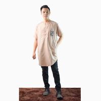 Gambar Baju Koko Afgan Baju Koko Pria Kurta Pakistan Lengan Pendek Pria - Putih, M dari Putera Garment undefined 4 Tokopedia