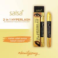 Gambar SALSA HYPERLASH MASCARA & EYELINER WATERPROOF 2 IN 1 dari Warung Kosmetik Kediri undefined 1 Tokopedia