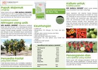 Gambar NPK Mutiara GROWER Meroke Pupuk Majemuk Lengkap Masa Pertumbuhan dari Simon Peter New undefined 2 Tokopedia
