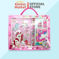 Gambar Alat Tulis Set Dompet Untuk Siswa Unicorn Pensil Penghapus Dompet dari Kimino Market undefined 1 Tokopedia