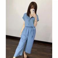 Gambar GISELA JUMPSUIT/Jumpsuit Wanita - Biru, L dari GUNADI_STORE undefined 4 Tokopedia
