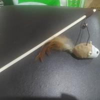 Gambar Mainan kucing tongkat tikus bambu krincing dari AMMAR BIRD SHOP undefined 3 Tokopedia