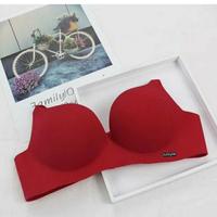 Gambar Bra wanita Sexy Fashion Korea Gym Olahraga Bh Women Tanpa Kawat - Cream, 38 dari LEXX storee undefined 5 Tokopedia