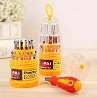 Gambar Obeng Set 31 in 1 / Obeng Multifungsi / Obeng Serbaguna Hp Tv dll - Obeng Set 31in1 dari Sheza88 Shop undefined 4 Tokopedia