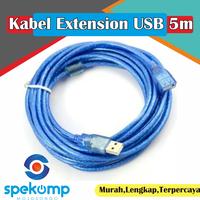 Gambar Kabel Extension USB 5 M Perpanjangan USB Aksesoris Komputer Laptop dari Spekomp undefined 1 Tokopedia