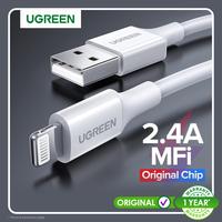Gambar Ugreen Iphone/ Ipad MFI Certified Lightning Cable 1 m- White (20728) dari Radix Teknologi undefined 1 Tokopedia