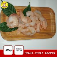 Gambar PROMO Udang Kupas Beku Besar Jumbo Vannamei 500 gr -BROKEN -PATAHAN - broken dari TSAQIB TAKO undefined 4 Tokopedia