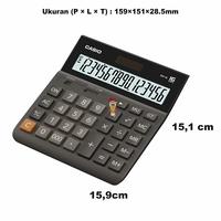 Gambar Kalkulator Casio DH-16BK 16 Digits dari Bali Stationery undefined 2 Tokopedia
