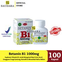 Gambar Betamin B1 Tablet (100 Kapsul) Botol dari Saudara Official Store undefined 1 Tokopedia