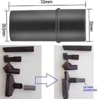 Gambar Adapter vacuum cleaner pipa selang plastik Bulat ke kotak 30mm dari KRstorex undefined 5 Tokopedia