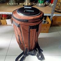 Gambar TAS DARBUKA SEMUA UKURAN GRATIS MIKA 8 INC DAN KUNCI L dari habib production undefined 3 Tokopedia
