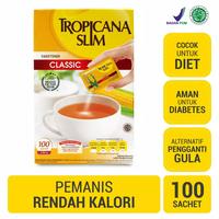 Gambar Tropicana Slim Sweetener Classic 100 S - Pemanis Bebas Gula dari MUGHNI RIAU MART undefined 1 Tokopedia