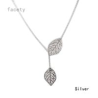 Gambar KALUNG RANTAI WANITA TITANIUM STEEL KLAVIKULA LIONTIN DAUN GANDA K141 - GOLD dari Monark Indonesia undefined 5 Tokopedia