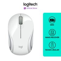 Gambar Logitech M187 Mouse Wireless Mini Portable - White dari Logitech Official Store undefined 1 Tokopedia