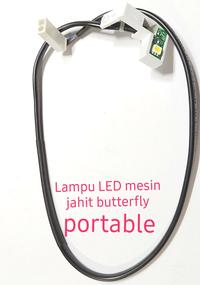 Gambar lampu LED mesin jahit portable butterfly dari galery mesin jahit undefined 2 Tokopedia