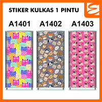 Gambar Stiker Kulkas 1 Pintu (60 x 120cm) - Pets - A1401 dari Elni Printing undefined 1 Tokopedia