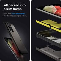 Gambar Case For samsung Galaxy S21 Ultra Plus Spigen Tough Armor Stand Casing - Black, S21 Ultra dari Spigen Indonesia undefined 5 Tokopedia