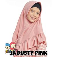 Gambar Jilbab Aisyah Ragga Kids - Dusty Pink, M dari RaggaKidsCimahi undefined 3 Tokopedia