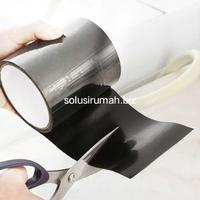 Gambar ISOLASI WATERPROOF TAPE 4 * 5 INCH 100 x 152 MM HITAM ANTI BOCOR dari solusirumah.biz undefined 1 Tokopedia