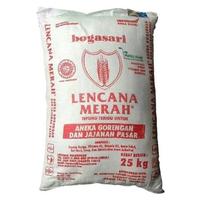 Gambar tepung terigu lencana merah 25kg bogasari payung dari toko cilandak undefined 1 Tokopedia