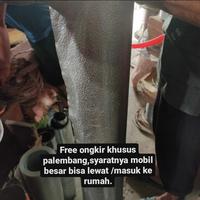 Gambar Seng talang bahan alkan kulit jeruk tinggi 120 cm 0,35mm roll 50 meter dari Toko Besi Palembang HH STEEL undefined 1 Tokopedia