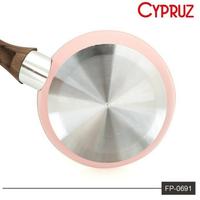 Gambar Cypruz FP 0691 Fry Pan Wooden Touch 14 Cm - 14 CM/FP 0691 dari TOKO JAWA ELECTRIK undefined 4 Tokopedia