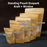 Gambar Kemasan Standing Pouch Ecopack + Window 18x29cm Ziplock 1 kg KPACK dari Juragan Plastik Pekanbaru undefined 3 Tokopedia