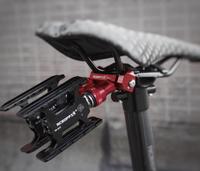Gambar saddle pedal holder adapter quick release QR red aceoffix MKS ezy dari cykel co undefined 3 Tokopedia