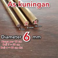 Gambar As Kuningan 6 mm dari neiska alesha undefined 1 Tokopedia