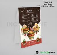 Gambar Acrylic menu meja uk 12,5 cm x 17 dari Includeline Creative undefined 4 Tokopedia
