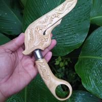 Gambar Pisau Kerambit Minang Baja Per Kayu Kopi dari perkakas pertanian Bandung undefined 5 Tokopedia